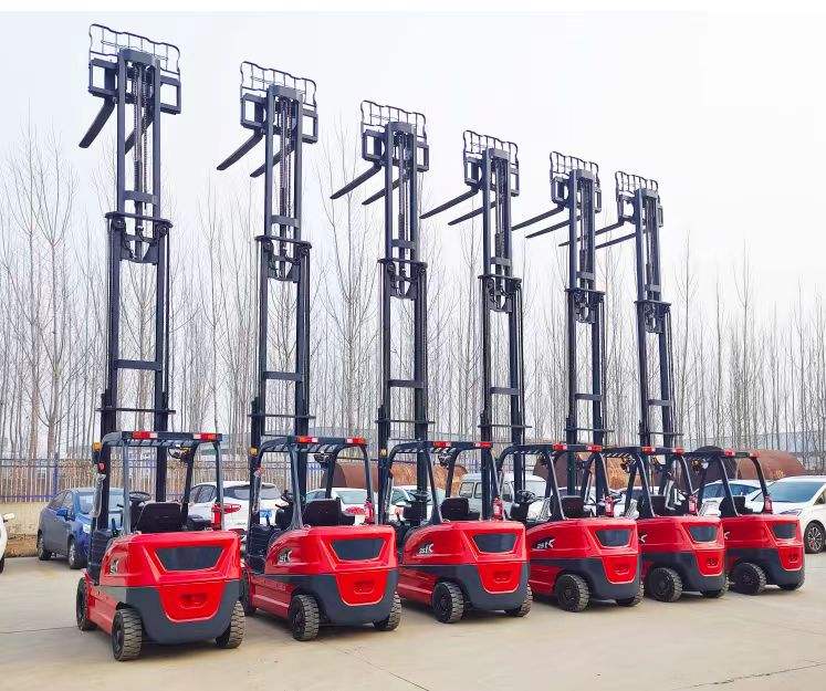 1.5T-3T Electric Mini Forklift with Telescopic Boom & Off-Road Capability