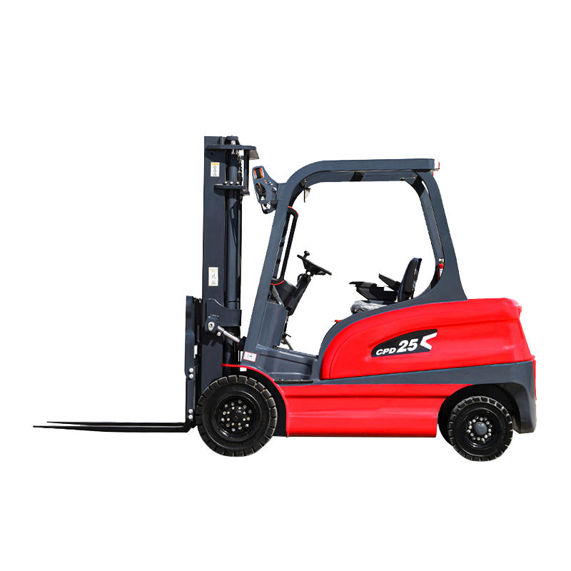 Electric Forklift 2.5-3 Ton 4 Wheel Seat Driving Eco-Friendly