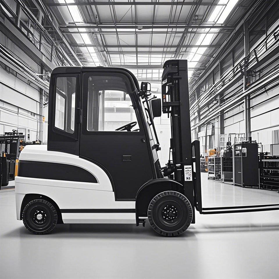 Eco-Friendly Electric Forklift 1-5 Ton Battery Powered Forklift