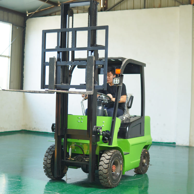 1 Ton Electric Forklift | Eco-Friendly Warehouse Logistics with CE