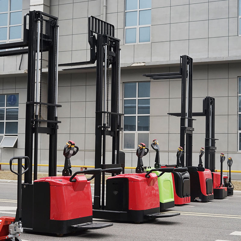 Electric Walkie Stacker 1.5 Ton 3M Lift 3300LB Capacity Forklift