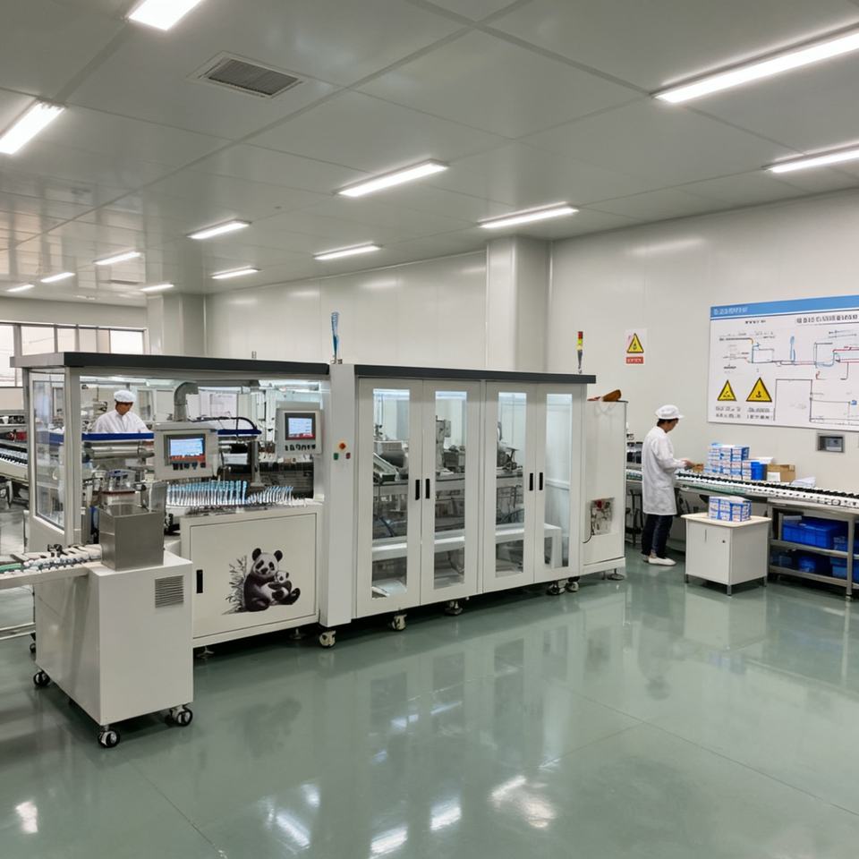 Kaiyue Integrated Toothbrush Manufacturing Machine - 750-800 Holes/Min, Fully Automatic