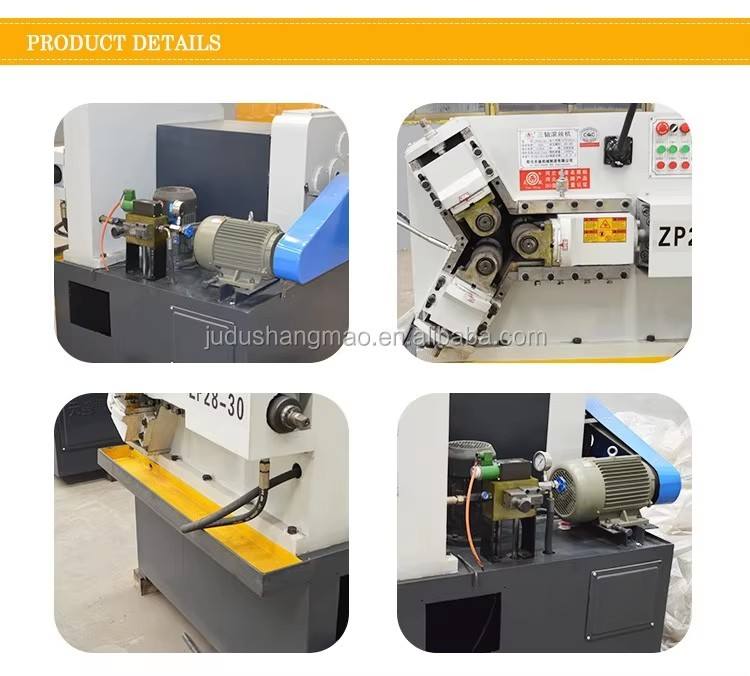 High-Efficiency Rebar Thread Rolling Machine with CE Certification