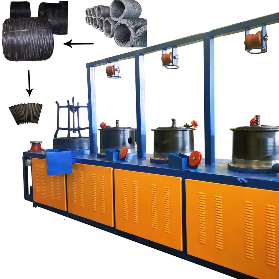Carr Steel Wire Drawing Machine for Nail Making - 15kW*4 High Efficiency