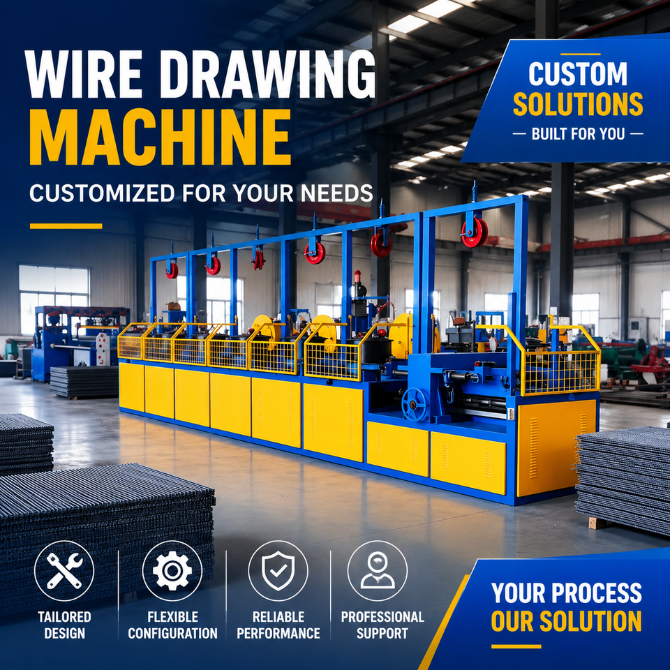 Carr Steel Wire Drawing Machine for Nail Making - 15kW*4 High Efficiency