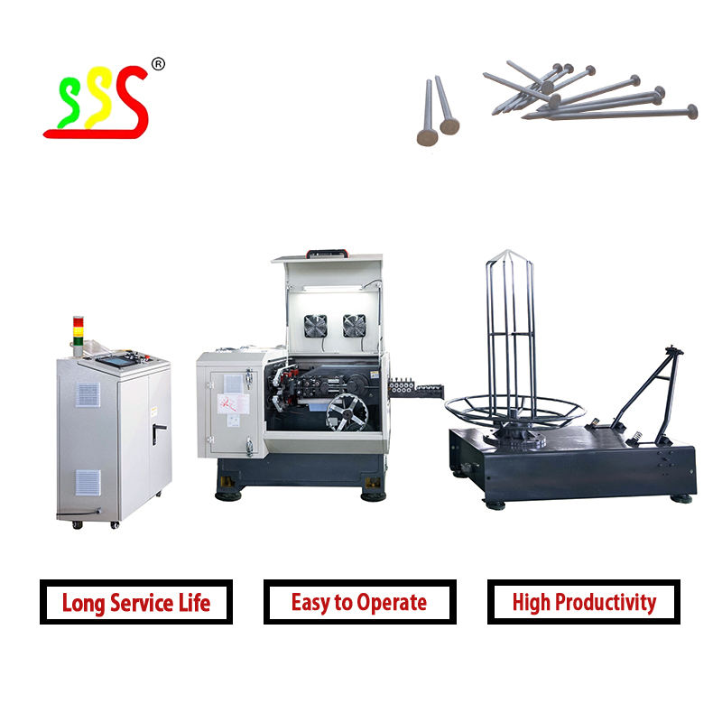 High Speed Nail Making Machine for Framing Nails - Automatic Steel Wire