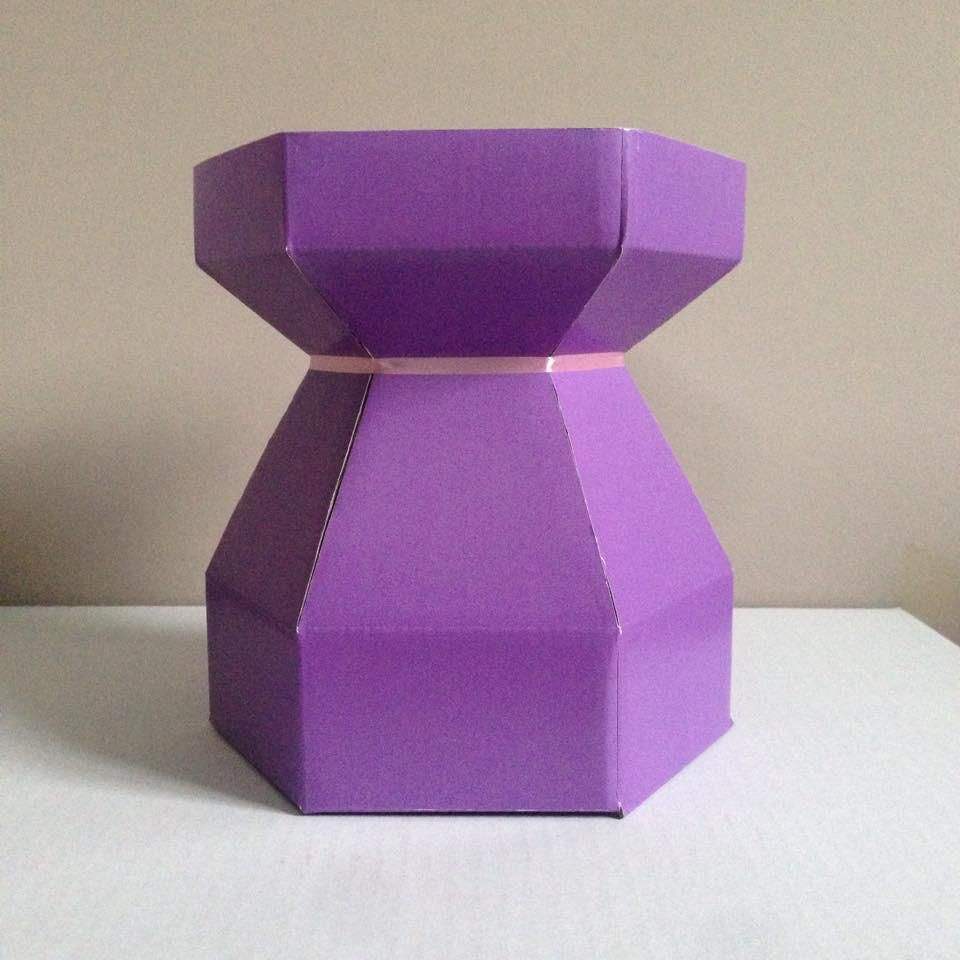 Flat-Packed Cupcake Bouquet Box with Clear Insert for 7 Cupcakes