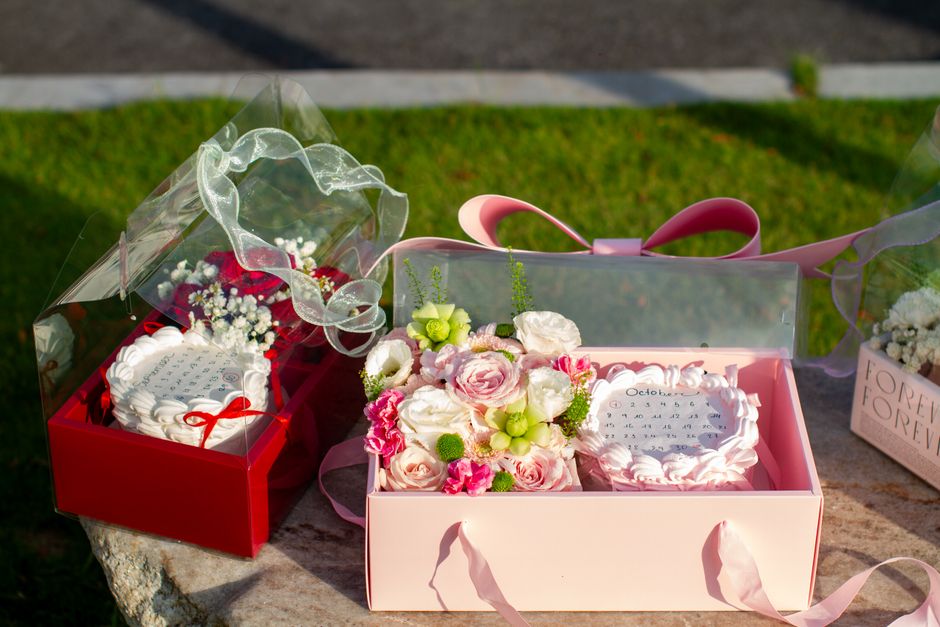 2. Clear Plastic Cake Boxes with Domed Lids