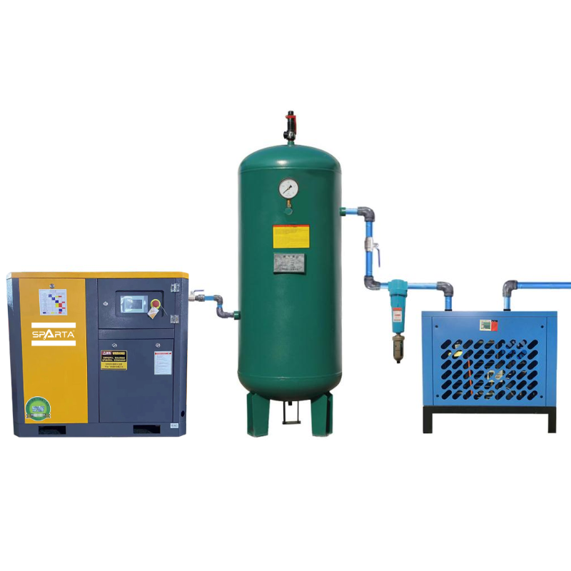 15kW 20HP Fixed Speed Screw Air Compressor with CE & ISO Certification
