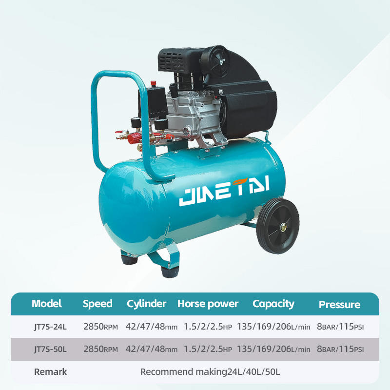 50L 8bar 115psi Low Noise Spray Paint Air Compressor OEM Custom