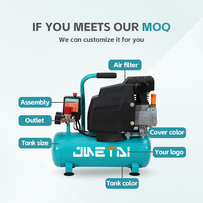 1HP 8L Mini Handheld Direct Drive Portable Industrial Air Compressor