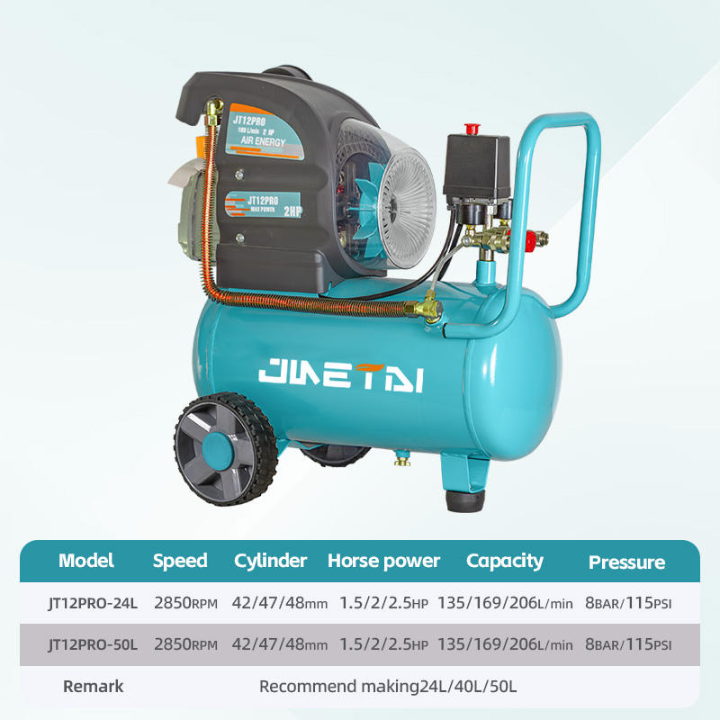 2HP High-Performance Compact Piston Air Compressor for Spray Painting
