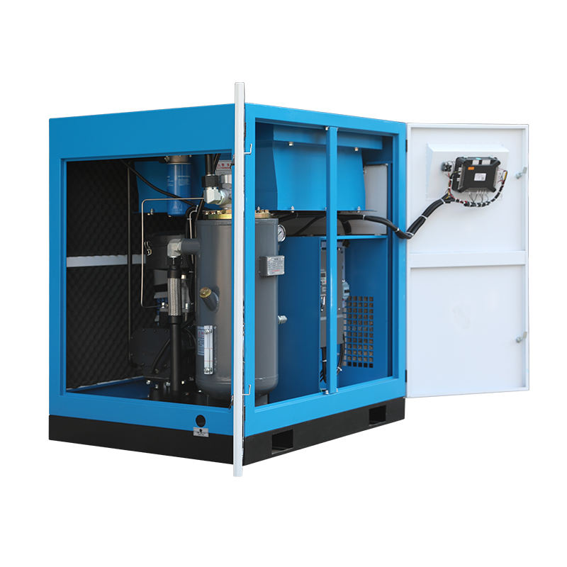 15kW 20HP Variable Frequency Screw Air Compressor 8-10bar Oil-Lubricated
