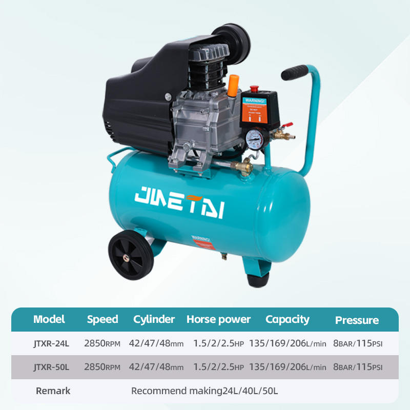 1.5-2.5HP Direct Drive Air Compressor | 24-50L Spray Paint Eco-Friendly