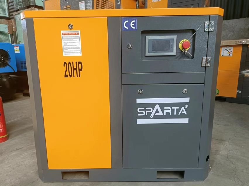 15kW 20HP Fixed Speed Screw Air Compressor with CE & ISO Certification