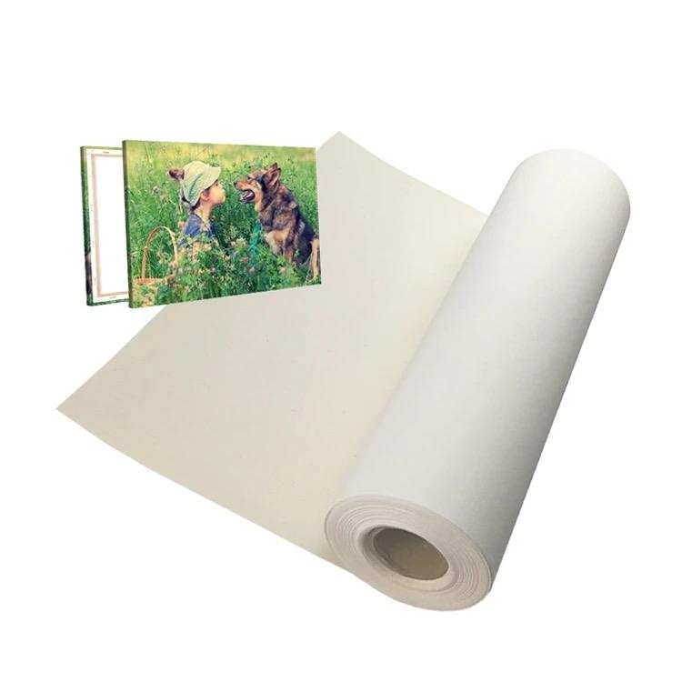 Eco-Friendly Matte Polyester Canvas Roll for Inkjet Printing