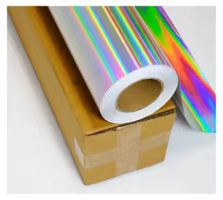 Eco Solvent Printable Holographic Vinyl Sticker | Laser Rainbow Self-Adhesive Film