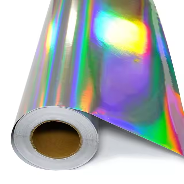 Eco Solvent Printable Holographic Vinyl Sticker | Laser Rainbow Self-Adhesive Film