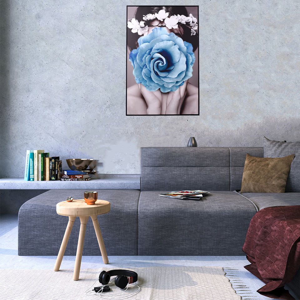 Custom African Woman Canvas Art - Epson Pigment Print, Stretched & Ready to Hang
