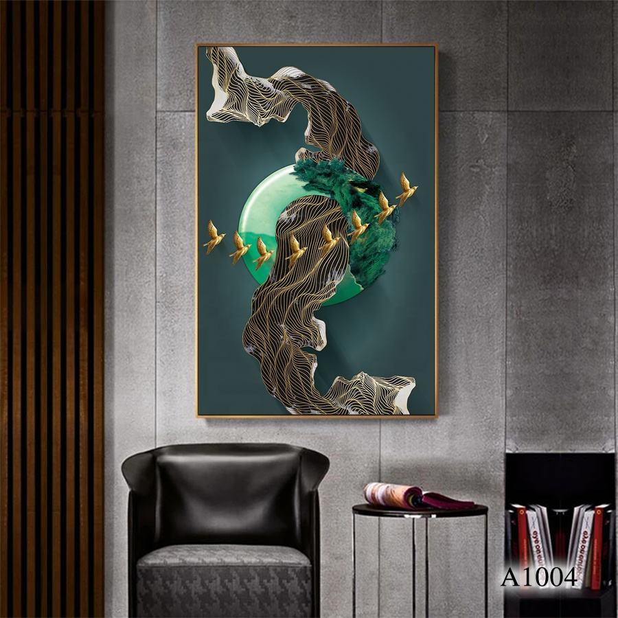 High-Definition 5D Crystal Porcelain Painting with Aluminum Frame