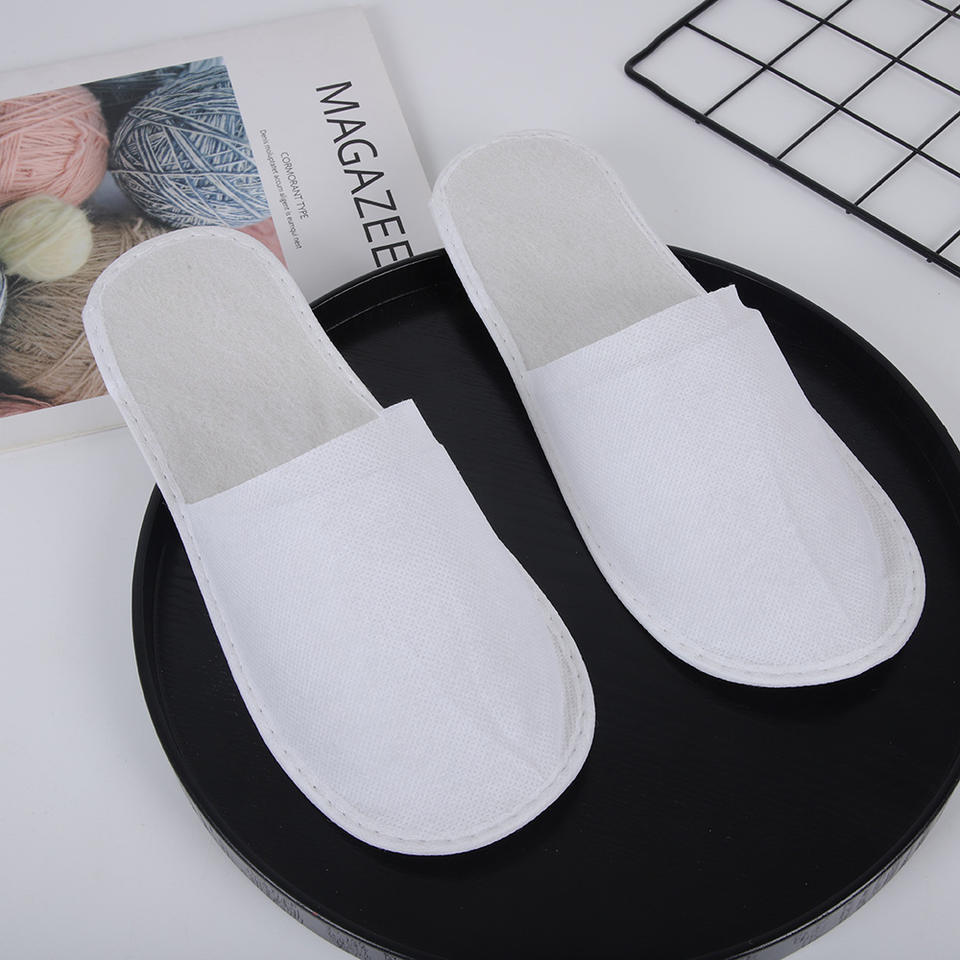 Eco-Friendly Hotel Disposable Slippers - Non-Slip Willow Pattern, Lightweight Travel Footwear