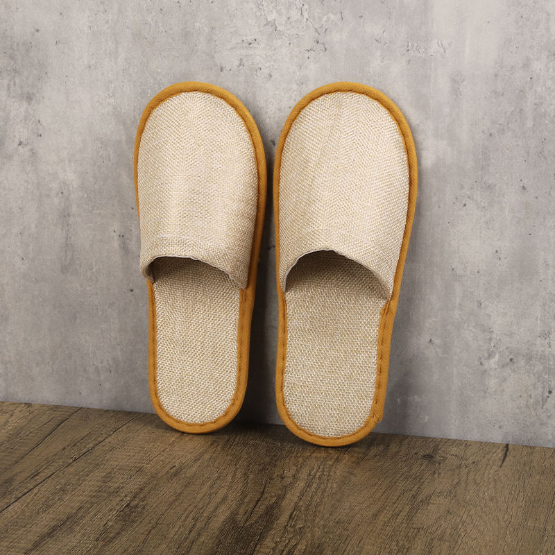 Eco-Friendly Linen Hotel Slippers | Biodegradable & Comfortable