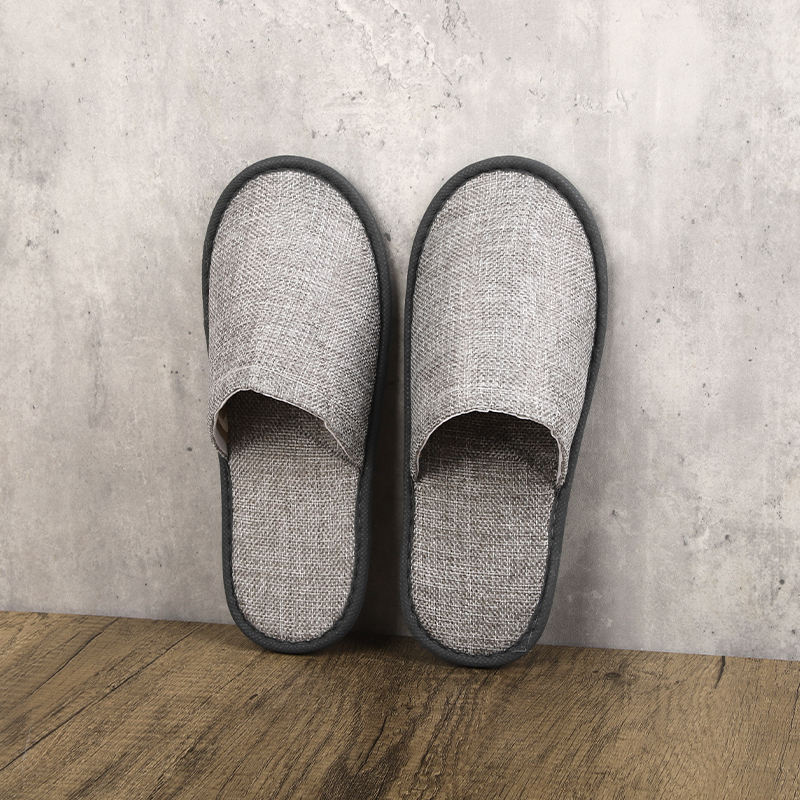 Eco-Friendly Linen Hotel Slippers | Biodegradable & Comfortable