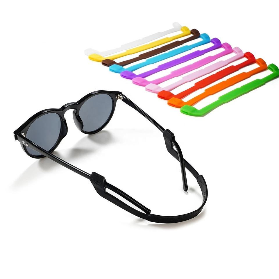 Eco-Friendly Silicone Eyeglass Strap - Anti-Slip Sports Glasses Holder