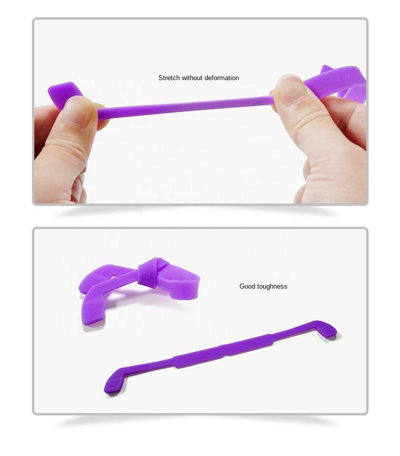 Eco-Friendly Silicone Eyeglass Strap - Anti-Slip Sports Glasses Holder
