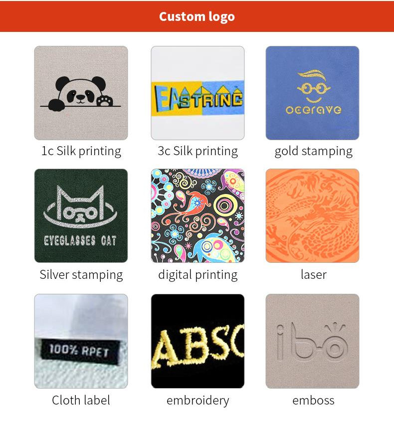 Custom Logo Microfiber Glasses Cleaning Cloth 15x18cm for Optical Stores