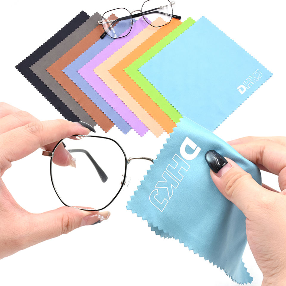 Custom Logo Microfiber Cleaning Cloth 15x15cm – Soft, Durable & Eco-Friendly