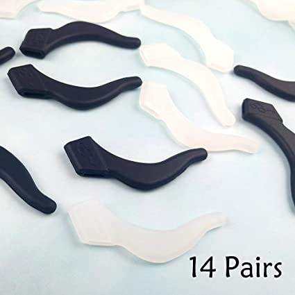 Anti-Slip Silicone Glasses Ear Hooks | Adjustable Eyewear Retainer for Sports