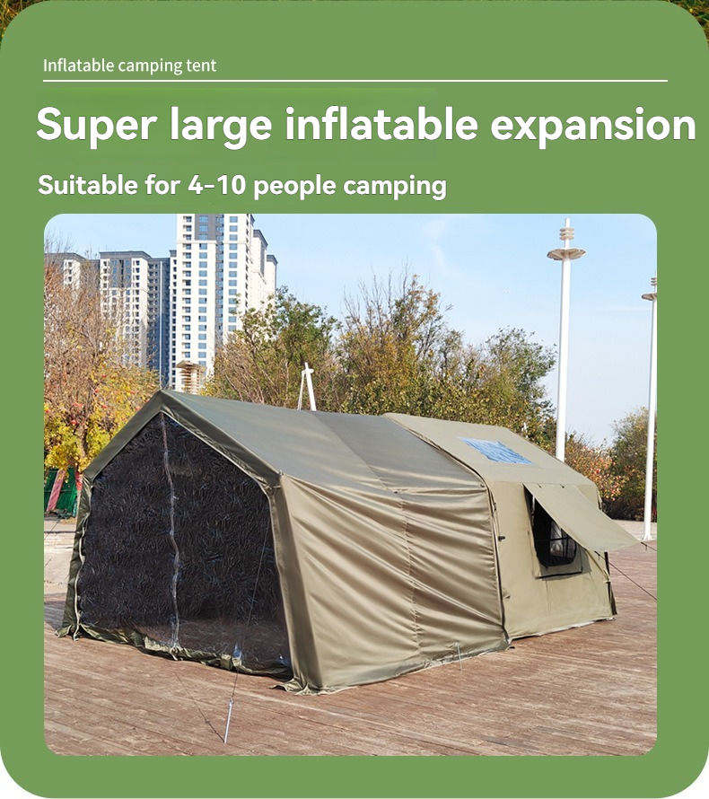 Wholesale Inflatable Tent - Spacious 8+8 sqm Polyester Shelter for Camping & Events