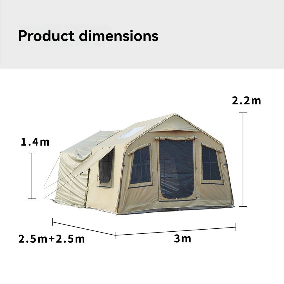 Wholesale Inflatable Tent - Spacious 8+8 sqm Polyester Shelter for Camping & Events