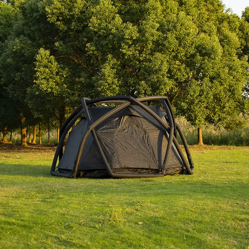 Lightweight Inflatable Camping Tent for 2-3 Persons, Rainproof & Eco-Friendly