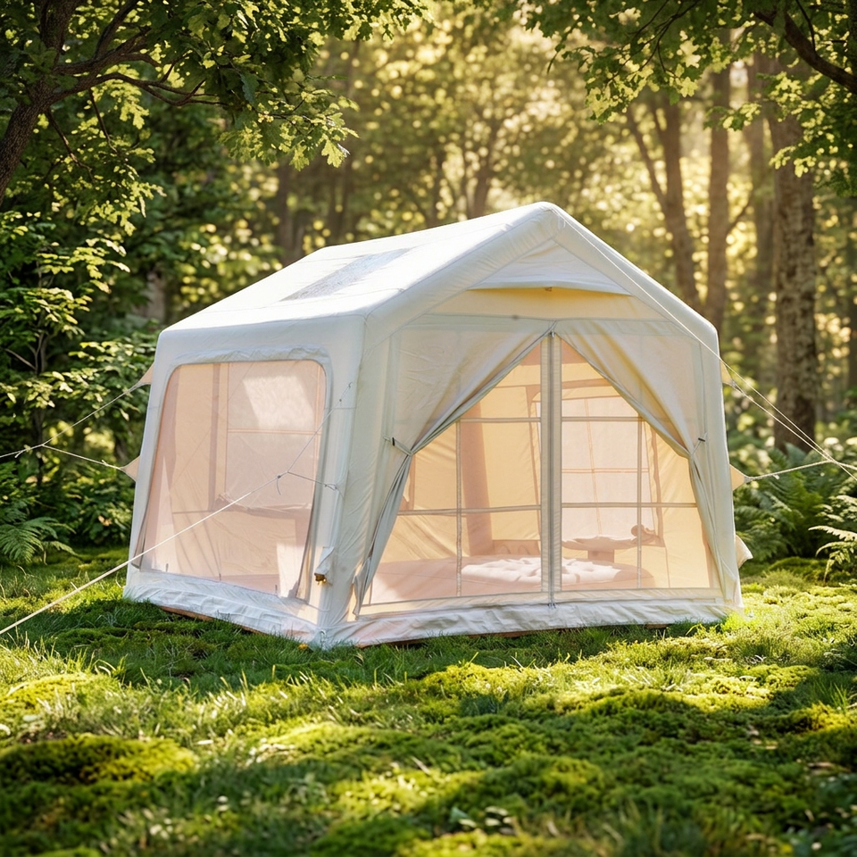 Foldable Air Tent: Durable, Breathable & Eco-Friendly Outdoor Shelter
