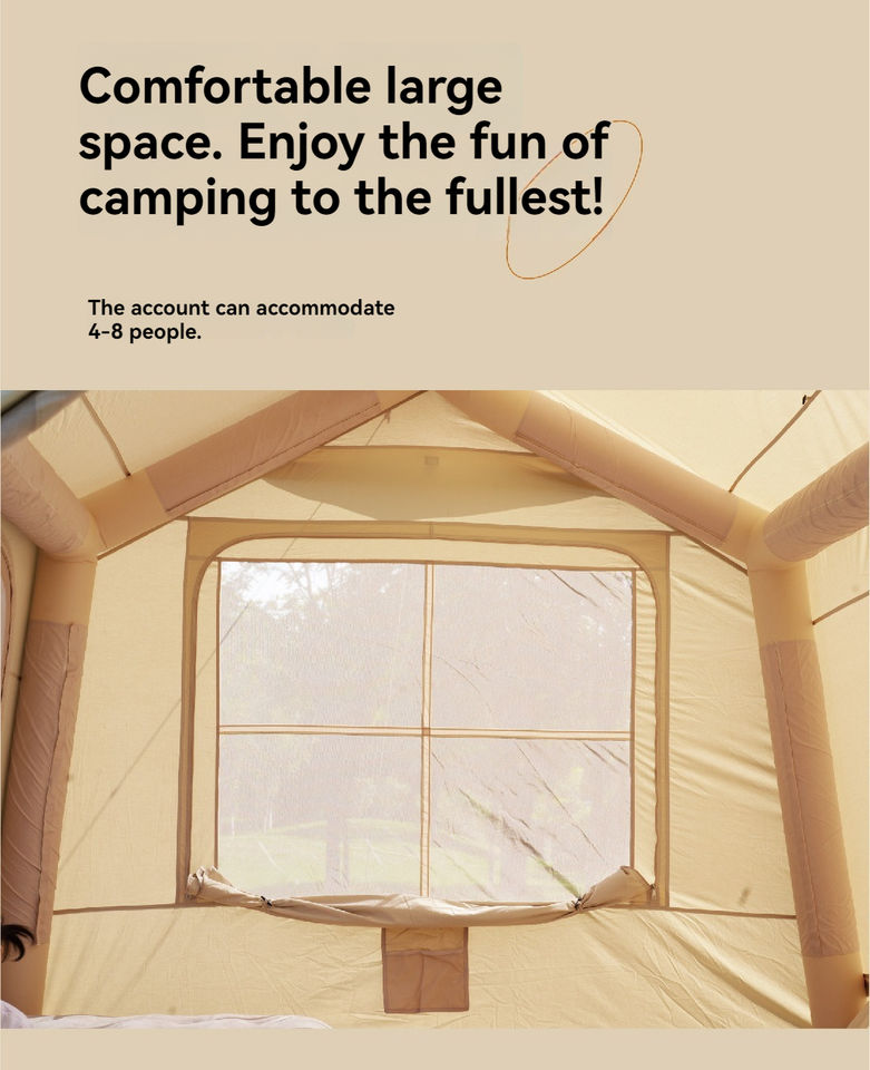 Foldable Air Tent: Durable, Breathable & Eco-Friendly Outdoor Shelter