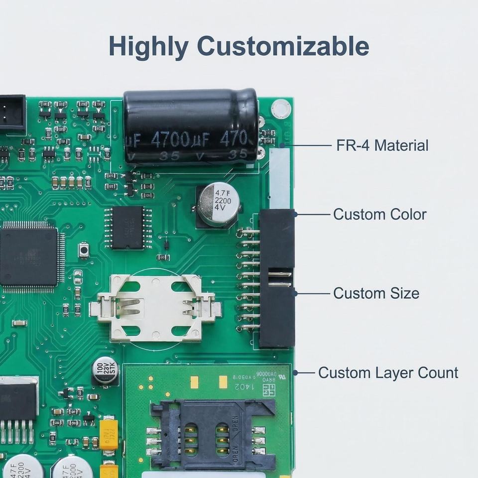 Custom PCB & PCBA One-Stop Service – OEM Printed Circuit Board Manufacturer