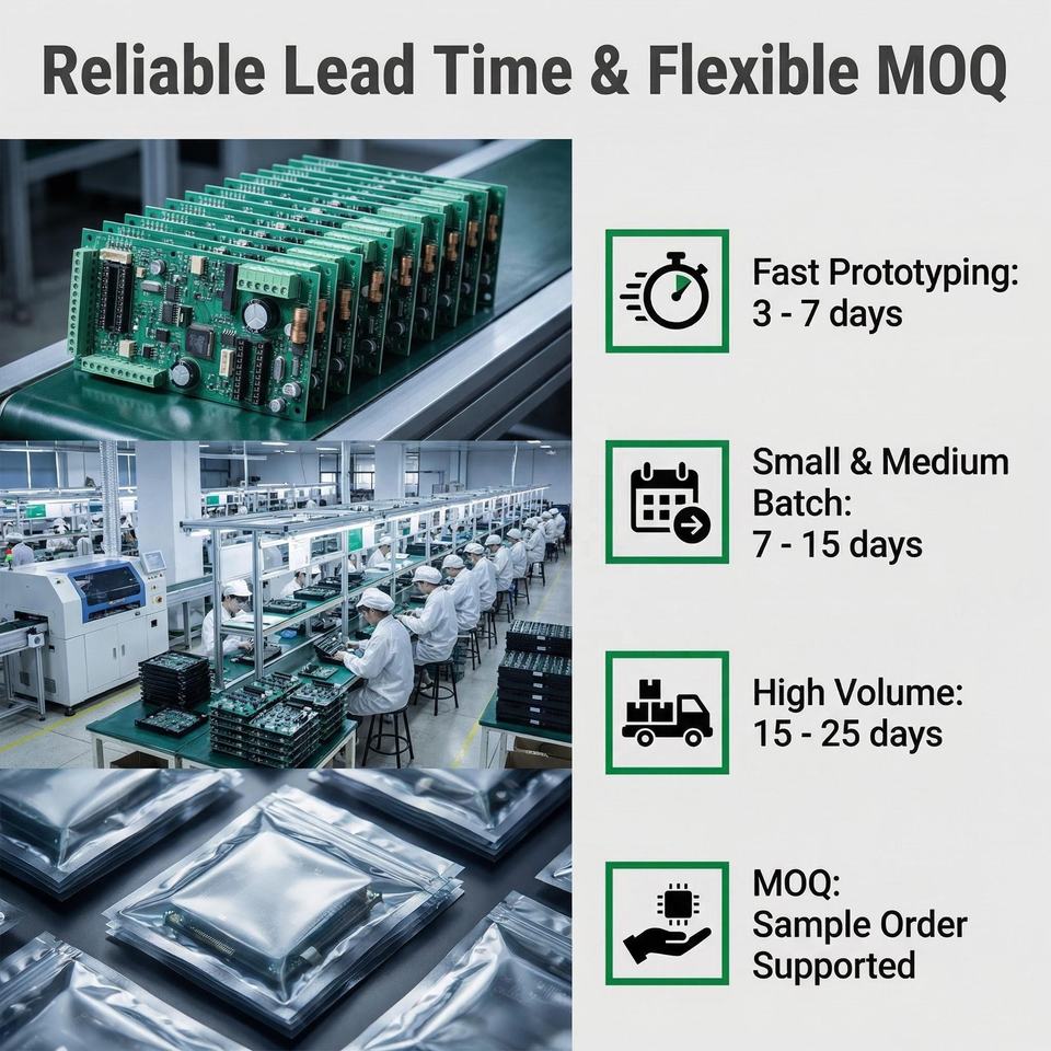 Custom PCB & PCBA One-Stop Service – OEM Printed Circuit Board Manufacturer