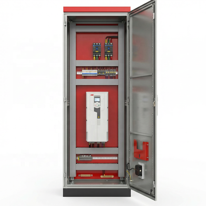 Custom Metal VFD Control Cabinet for Industrial Automation