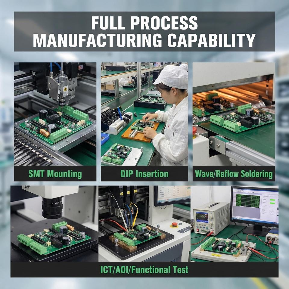 Custom PCB & PCBA One-Stop Service – OEM Printed Circuit Board Manufacturer