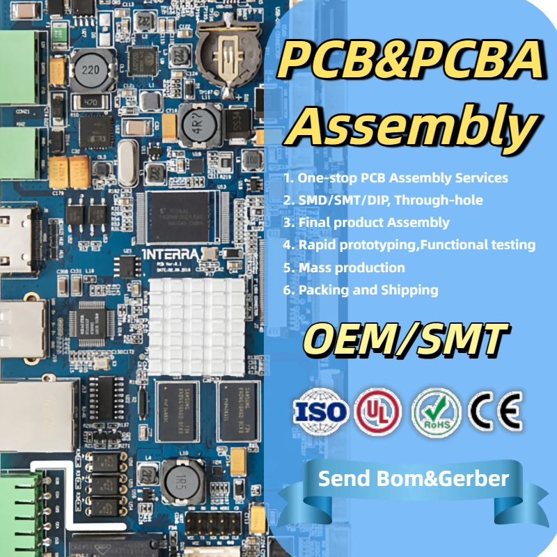 Custom PCB & PCBA One-Stop Service – OEM Printed Circuit Board Manufacturer