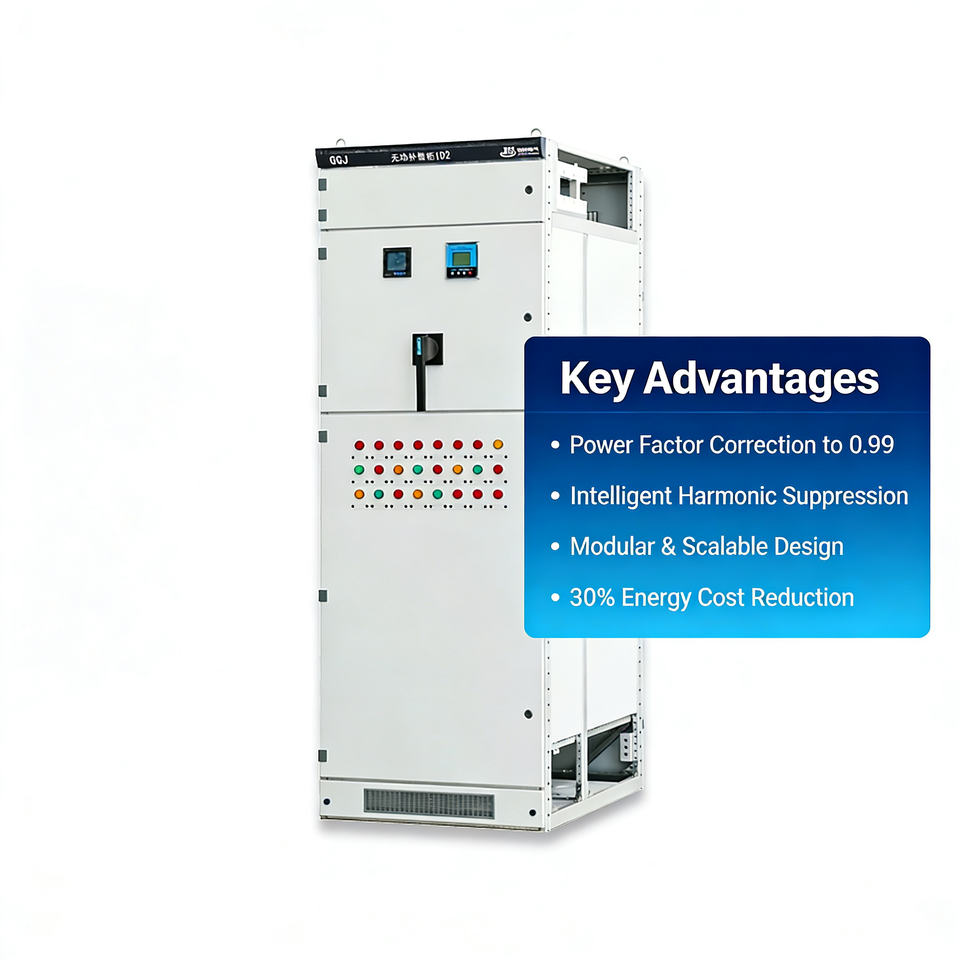 GGJ Intelligent Low Voltage Reactive Power Compensation Cabinet - IP67, Biometric Lock, ISO9001