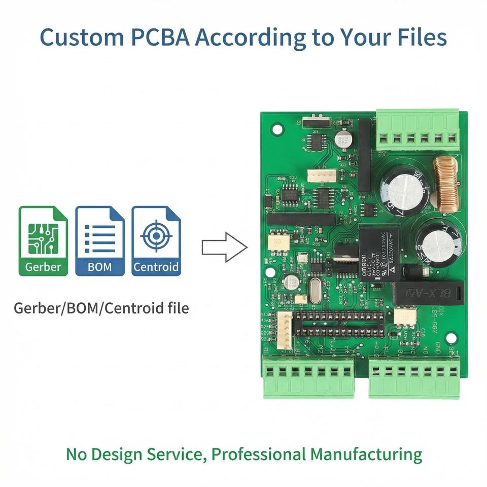 Custom PCBA One-Stop Turnkey Assembly for Industrial Control Boards