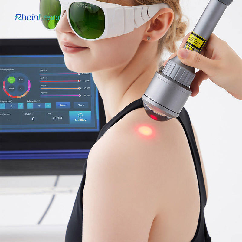 Quad Wavelength Class 4 Laser Therapy Device 810/915/980/1064nm for Pain Relief