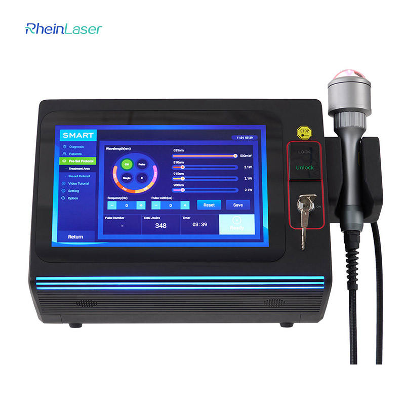 Quad Wavelength Class 4 Laser Therapy Device 810/915/980/1064nm for Pain Relief