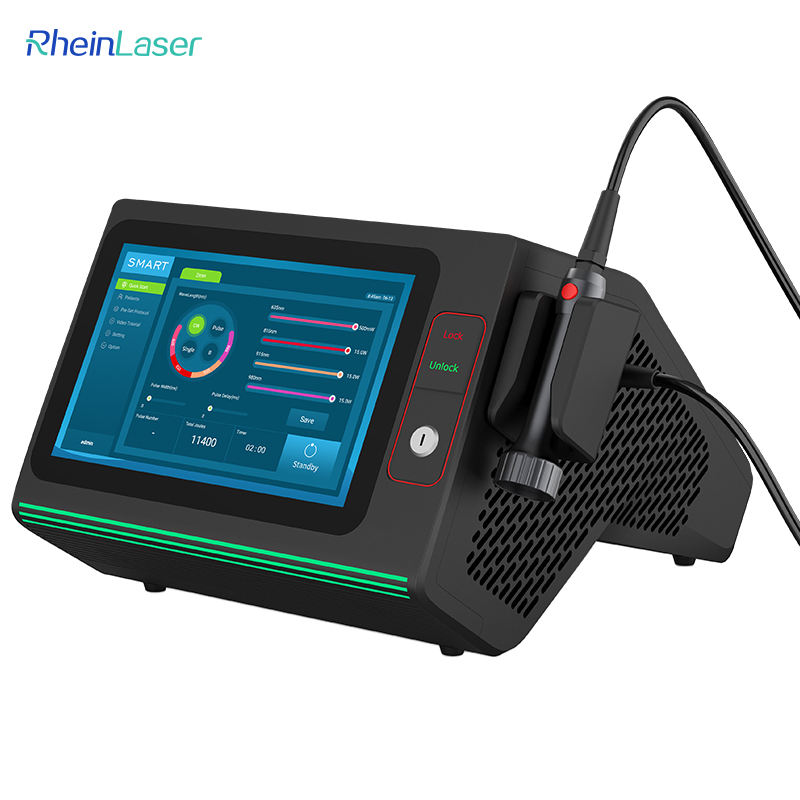 30-60W Multi-Wavelength Laser Therapy Device for Pain Relief – 635nm to 980nm