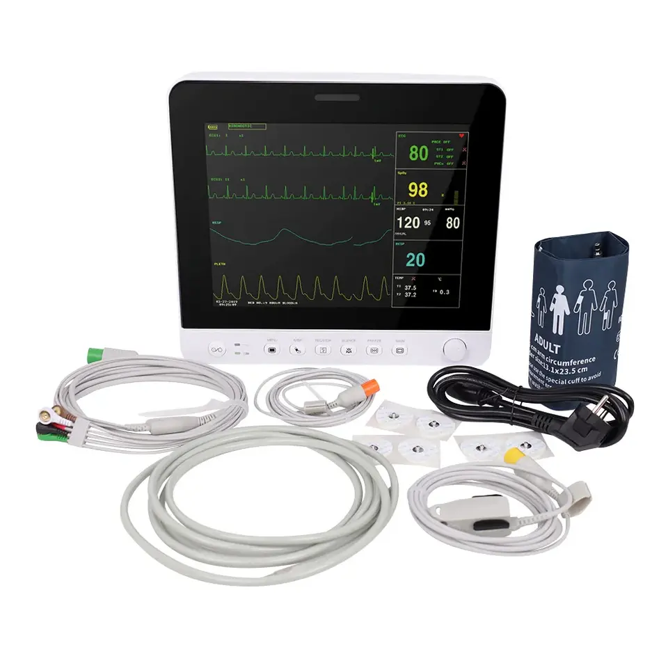 جهاز مراقبة المرضى CMS8000-1 من CONTEC - شاشة 12.1 بوصة