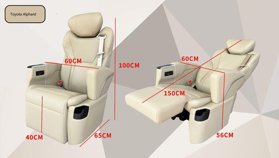 Bancos Automotivos de Luxo para V-Class W447 V260 com Aquecimento e Revestimento Aero