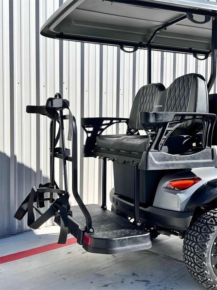 Carrinho de Golfe Elétrico 4 Lugares com Elevação - Motor AC 5KW